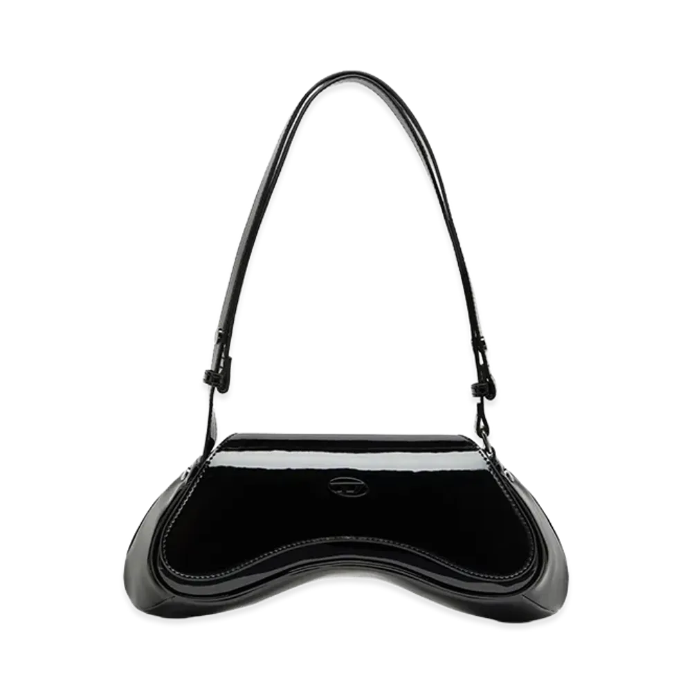 Diesel Women's Play Crossbody Shoulder Bag "Black"