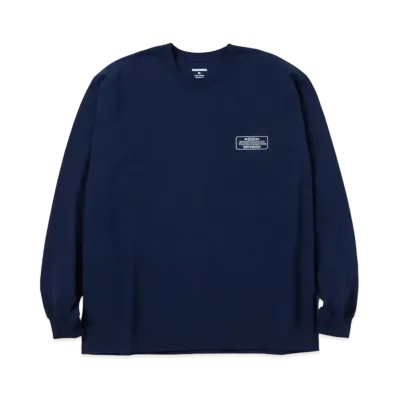 NEIGHBORHOOD NH . Tee LS-1 "Navy"