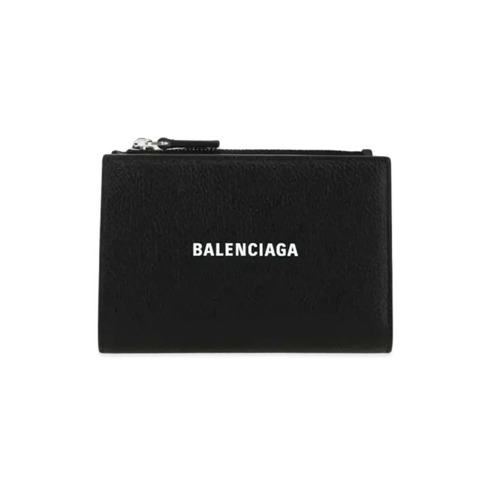 BALENCIAGA Cash Zipped Wallet "Black"