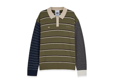 adidas x Song for the Mute 007 Long Sleeve T-Shirt "Olive Strata/Alumina/Black"
