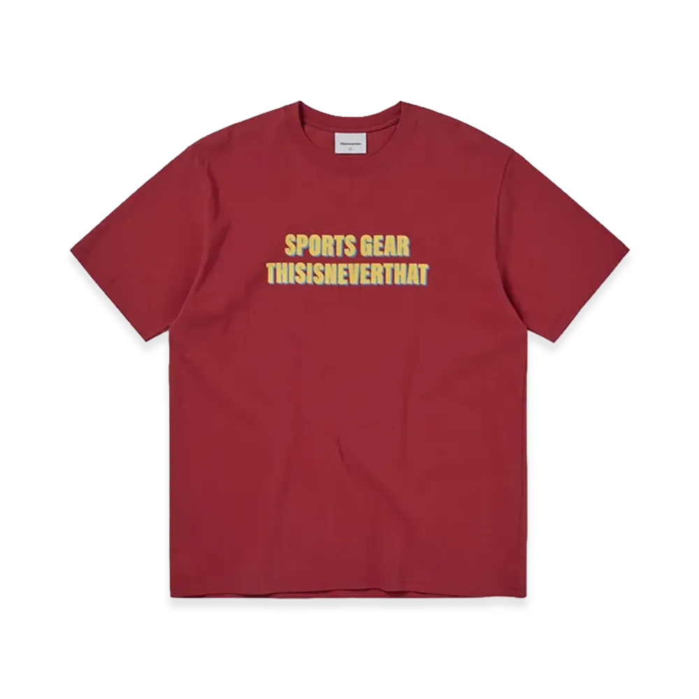 thisisneverthat SPORTS GEAR Tee "Red"