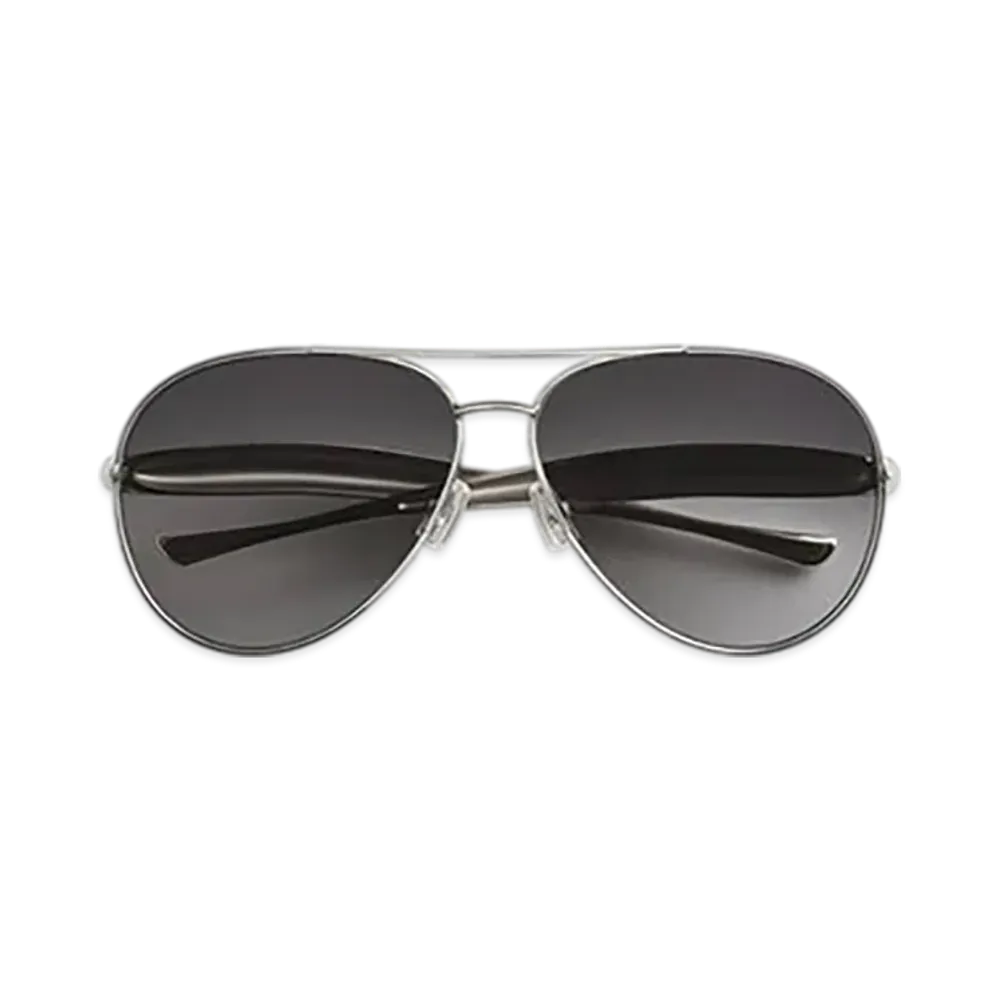 Bottega Veneta Sardine Aviator Sunglasses "Silver/Silver/Gray"