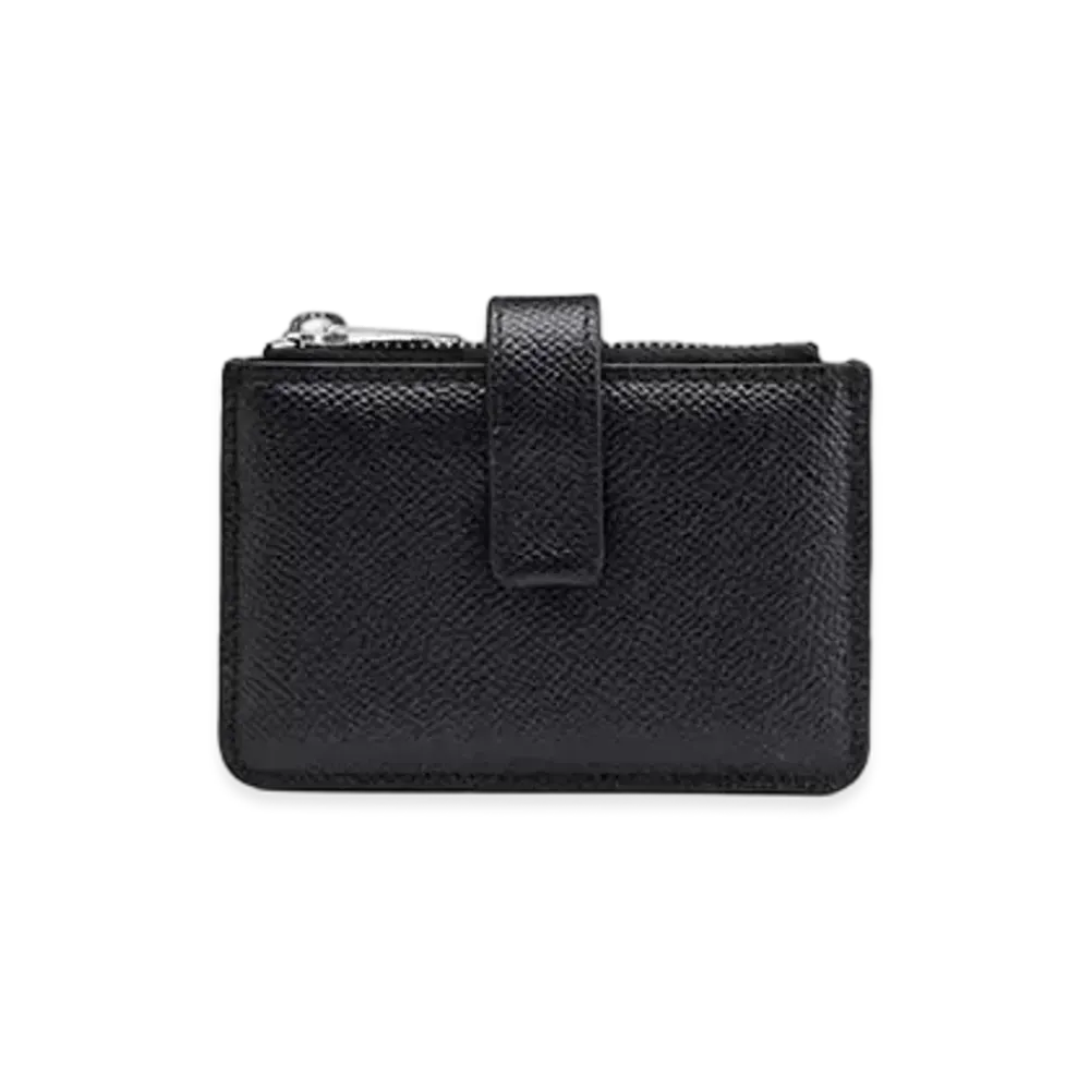Maison Margiela 4-Stitches Zip Wallet "Black"