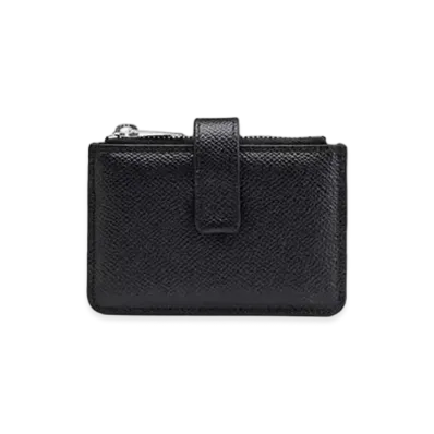 Maison Margiela 4-Stitches Zip Wallet "Black"