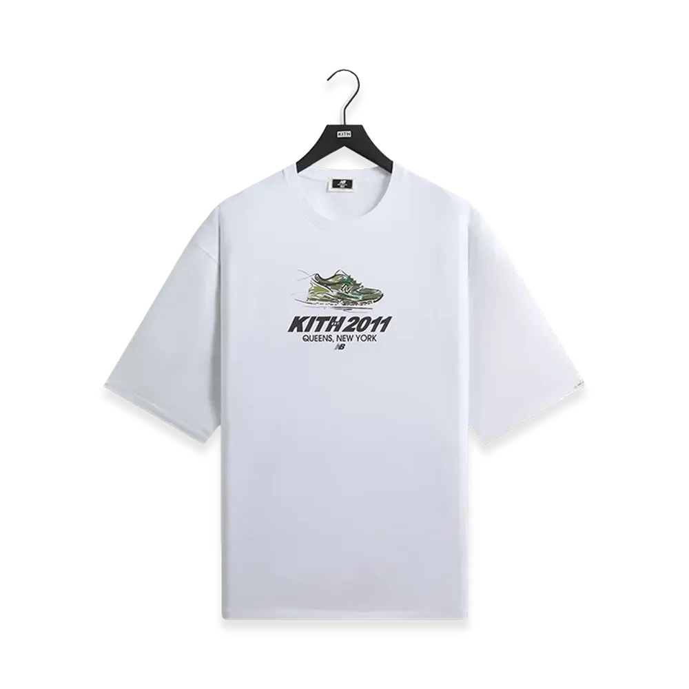 Kith x New Balance 2011 Sketch Jones Tee "White"