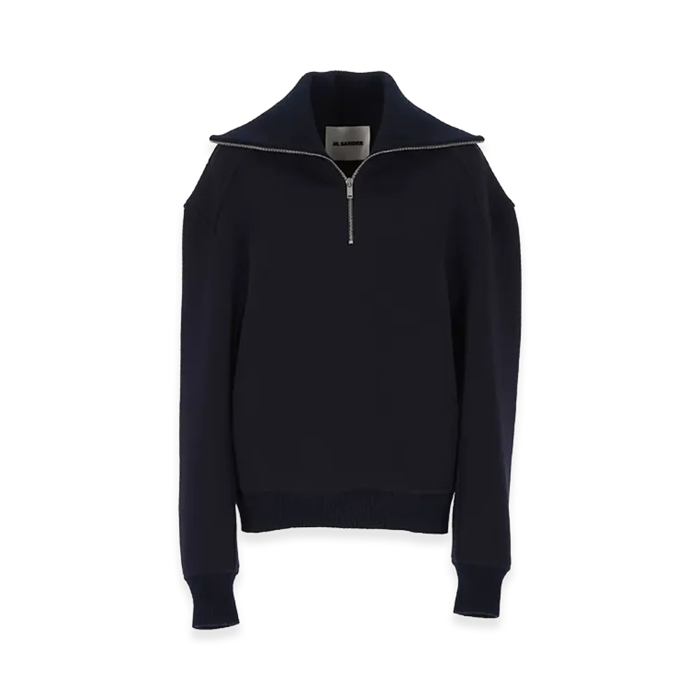 Jil Sander Women's Sweatshirt "Navy blue"