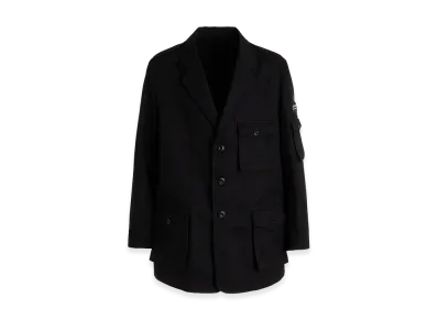S’YTE x Dickies Work-Detail Jacket With Three Flap Pockets "Black"