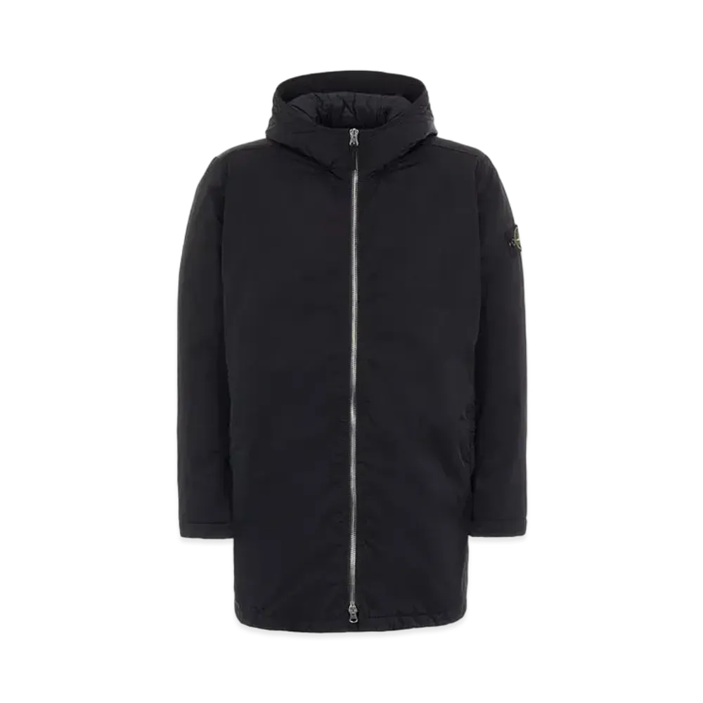 Stone Island 42446 HYPER DENSE NYLON TWILL WITH PRIMALOFT-TC "Black"