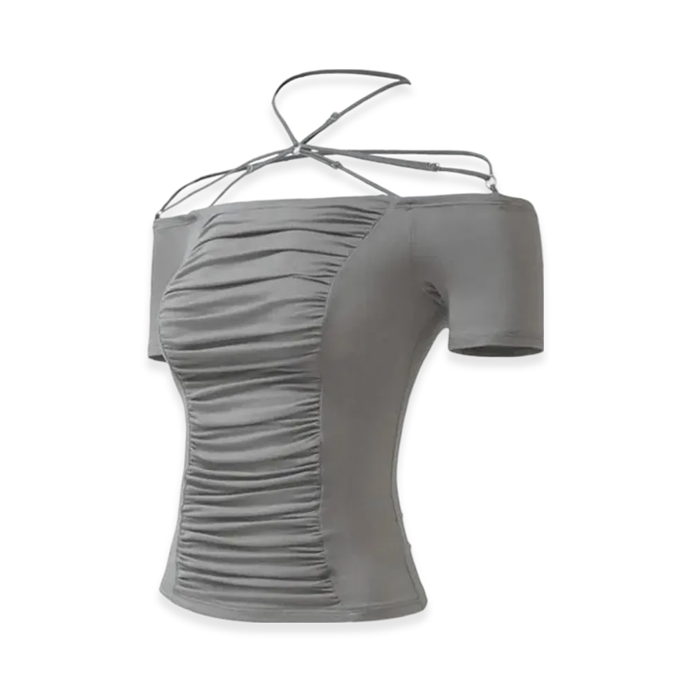 THEREDTHREAD S Lace Up Camisole Dress 