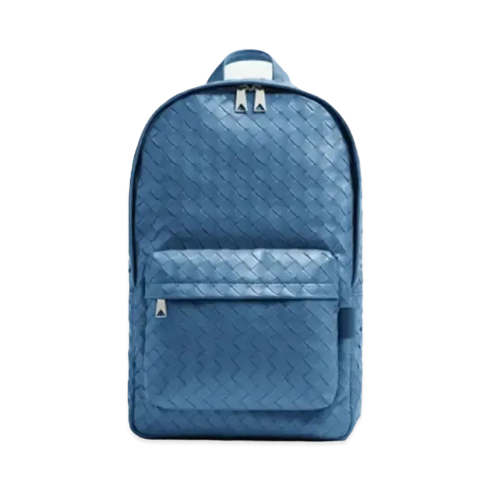 Bottega Veneta Medium Intrecciato Backpack "Surf"