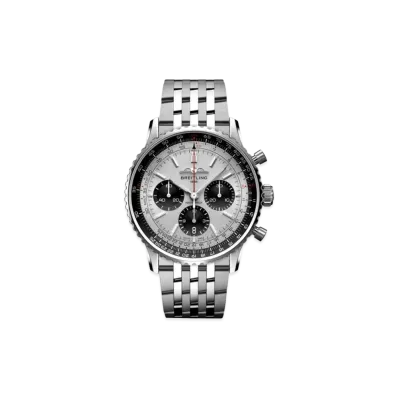 Breitling Navitimer B01 Chronograph 43 "Silver/Stainless Steel"