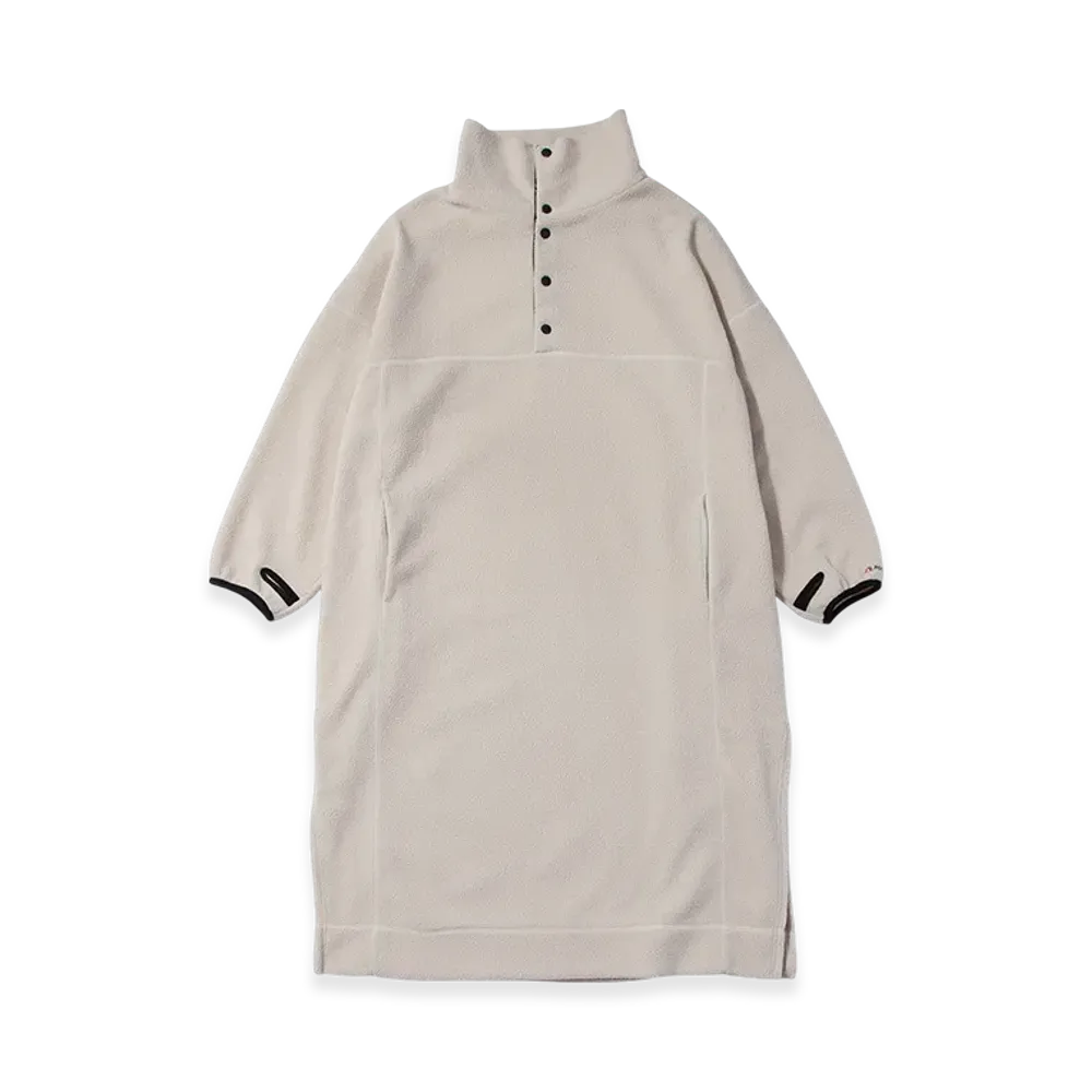 F/CE. Polartec Pull-Over Dress "Ivory"