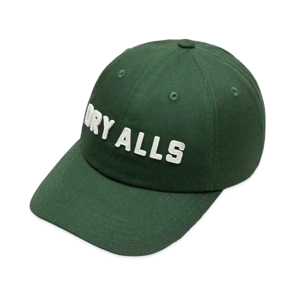 HUMAN MADE DRY ALLS 6PANEL TWILL CAP "Green"