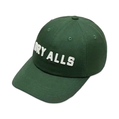 HUMAN MADE DRY ALLS 6PANEL TWILL CAP "Green"