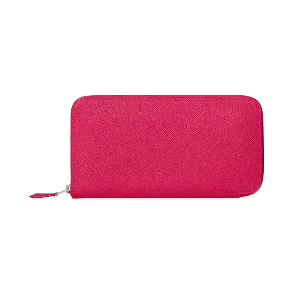 Hermes Portefeuille Azap Classic "Rose Extreme/Bleu Frida"