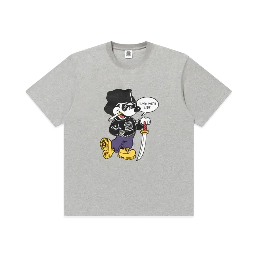 BlackEyePatch Bootleg Rat Tee "Heather Gray"