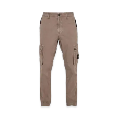 Stone Island 303WA Old Treatment Slim Fit Cargo Pants - 24SS "Dove Grey"