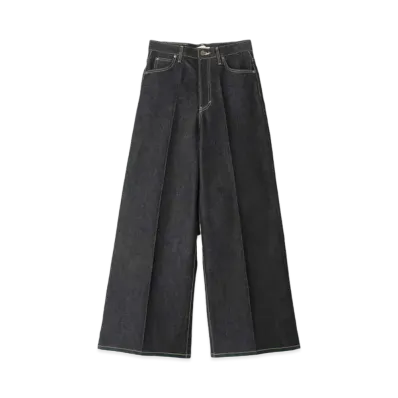Lee x KANAKO SAKAI Washed Denim Trousers "Navy"