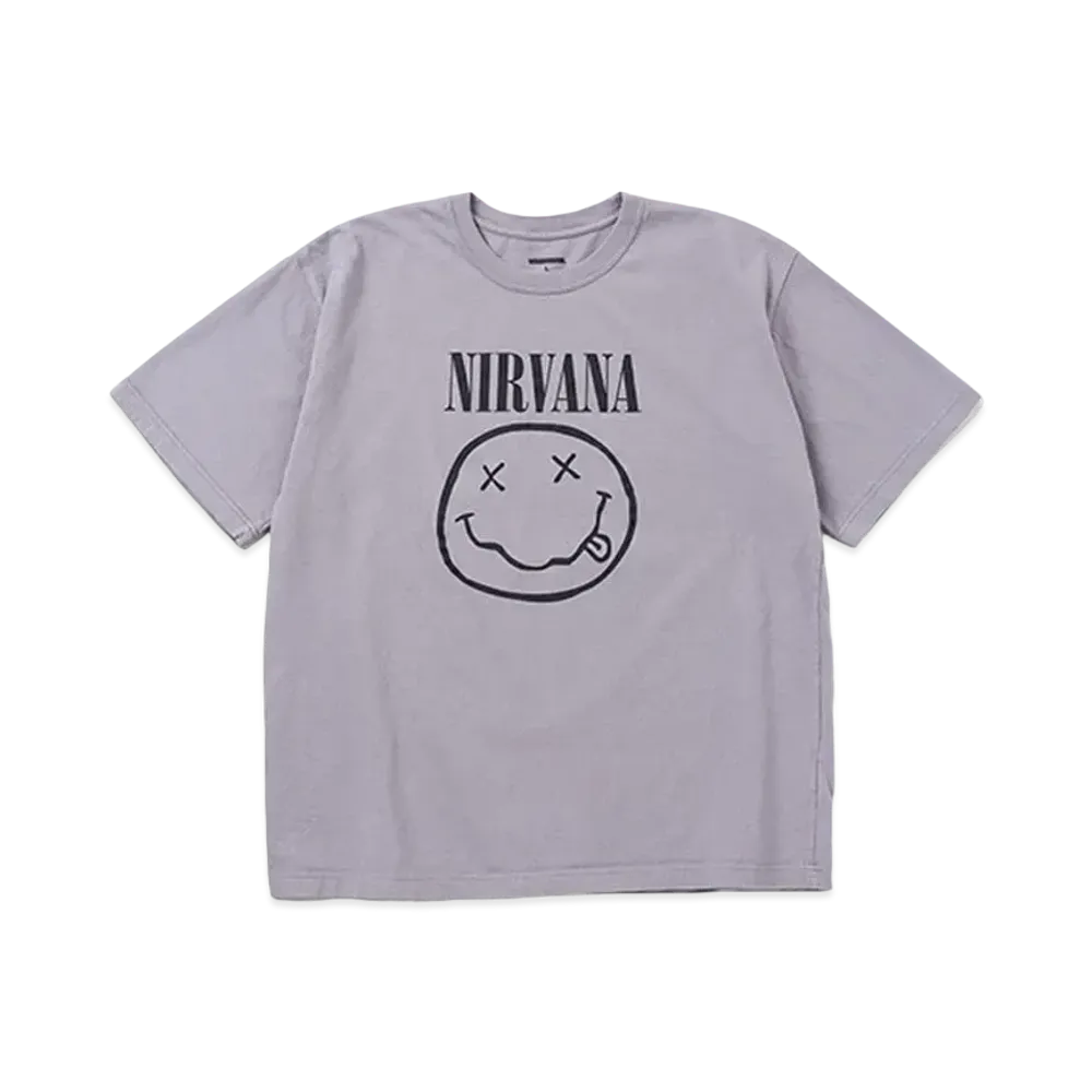 NEIGHBORHOOD x NIRVANA . Tee SS-5 "Gray"