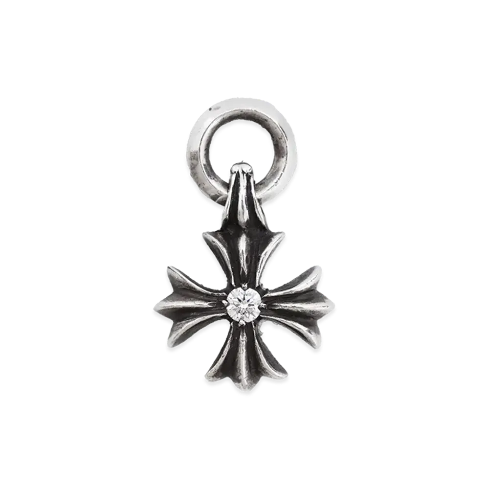 Chrome Hearts CH Plus Charm 1 Diamond "Silver"