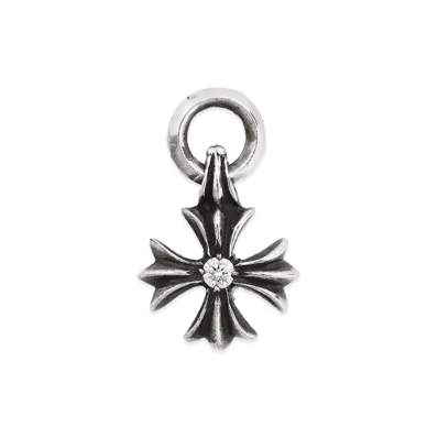 Chrome Hearts CH Plus Charm 1 Diamond "Silver"