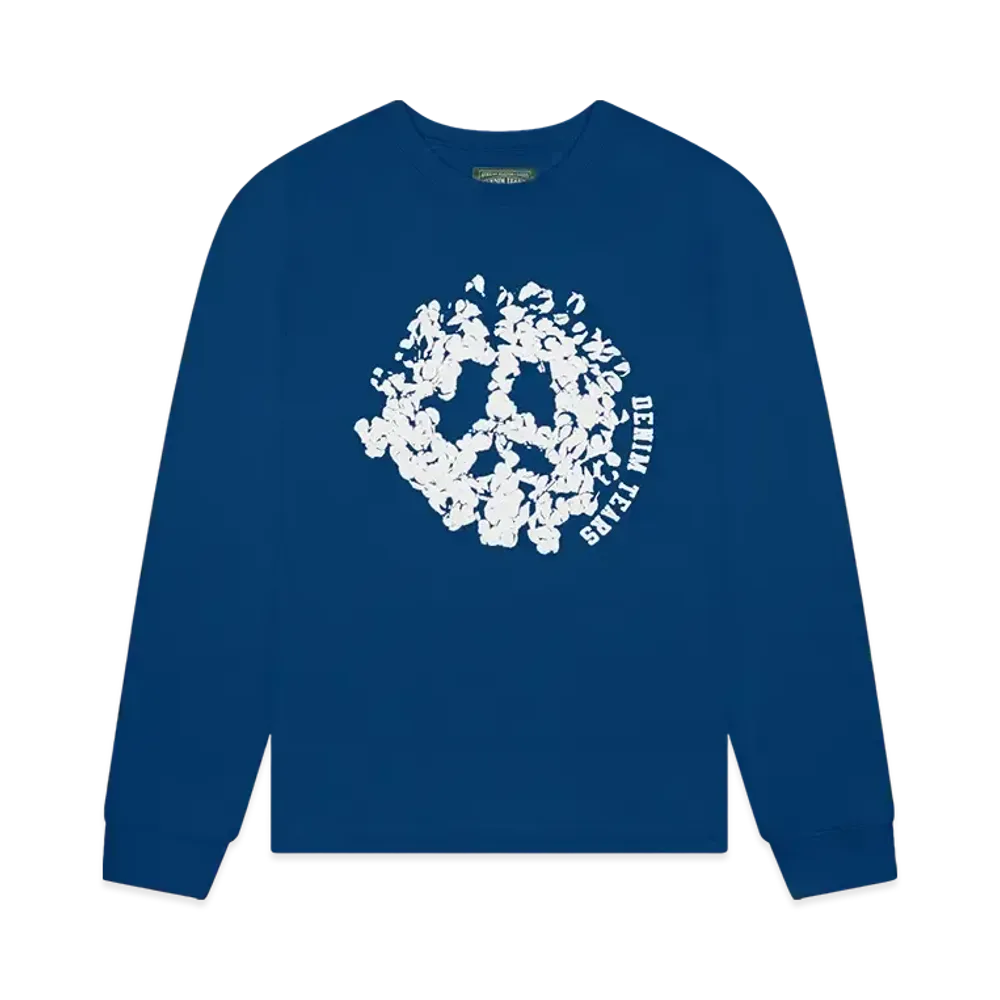 DENIM TEARS University Long Sleeve "Navy"