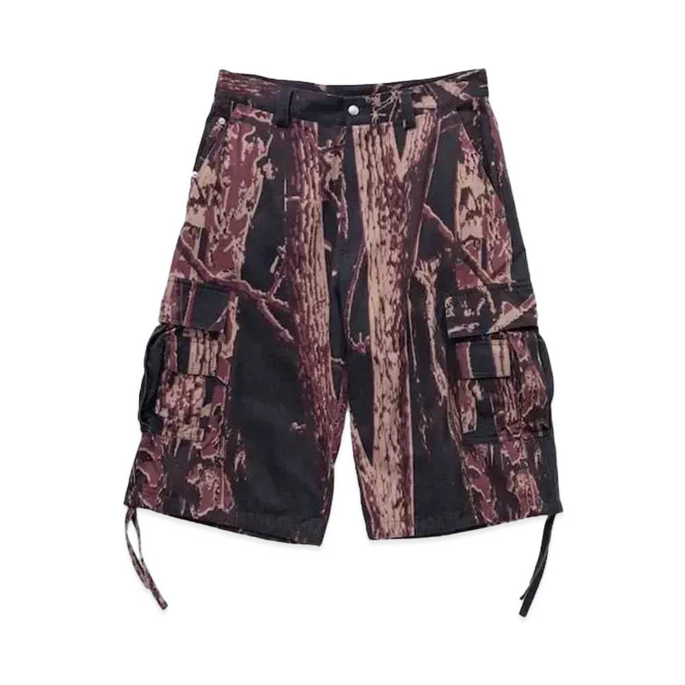 TTT MSW Camo Work Half Pants "Black"