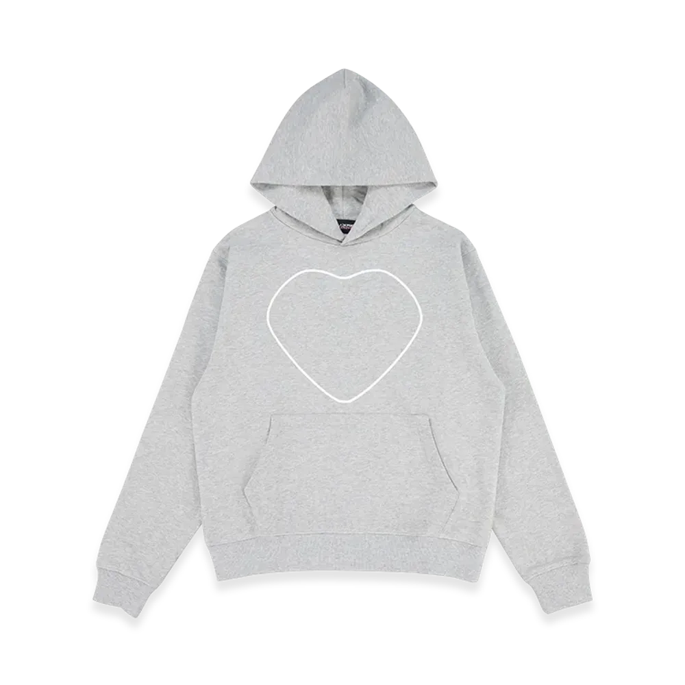 FRAGMENT x BLACKPINK Hoodie Heart "Gray"