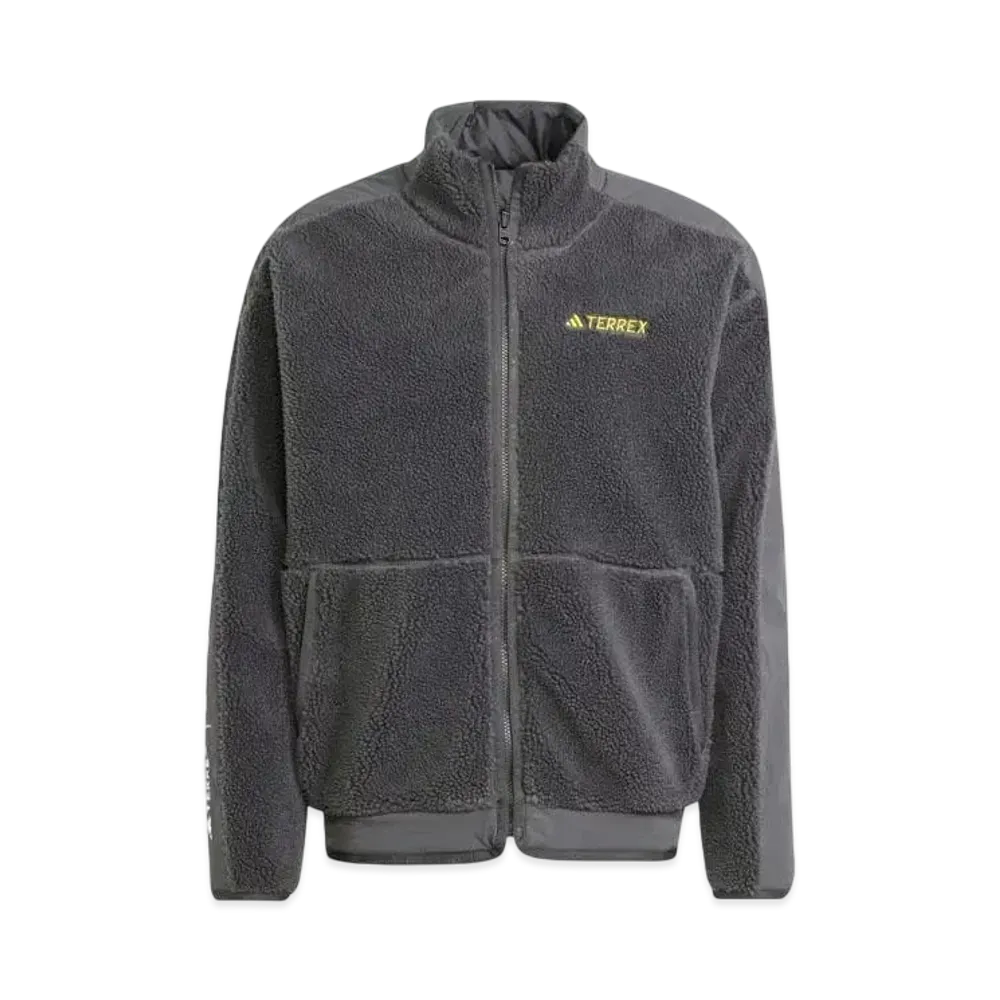 adidas National Geographic High Pile Jacket (Gender Neutral) "Grey Six"