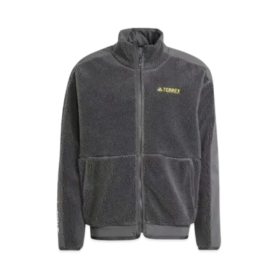 adidas National Geographic High Pile Jacket (Gender Neutral) "Grey Six"