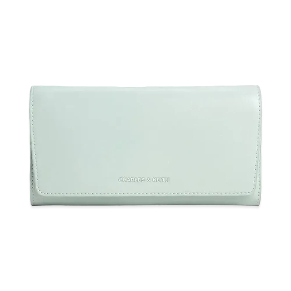 CHARLES & KEITH Irie Long Wallet "SageGreen"