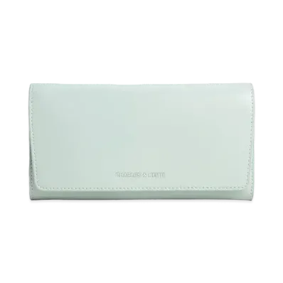 CHARLES & KEITH Irie Long Wallet "SageGreen"