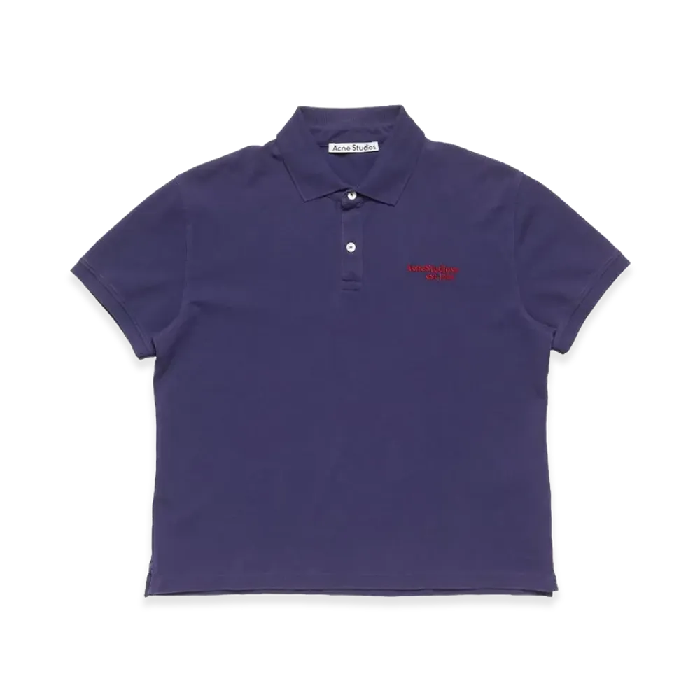 Acne Studios Polo Shirt "Navy"