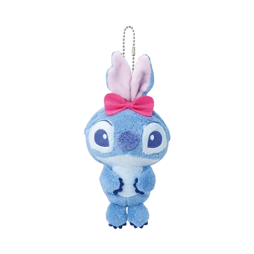 BANDAI "Ichiban Kuji" -<Lilo & Stitch> ~Relaxed Summer~- D Prize Stitch Plush Mascot