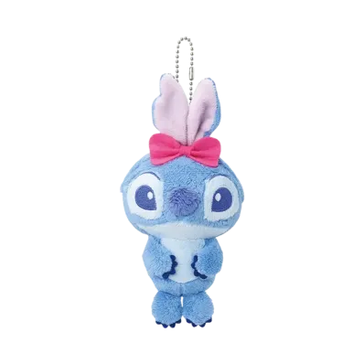 BANDAI "Ichiban Kuji" -<Lilo & Stitch> ~Relaxed Summer~- D Prize Stitch Plush Mascot