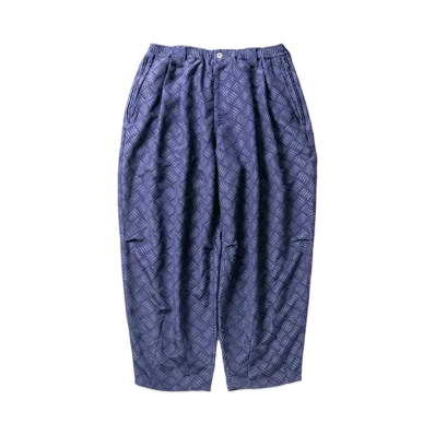 TIGHTBOOTH Checker Plate Balloon Pants "Purple"