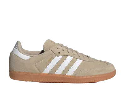 adidas Women's Samba OG "Khaki Three/Cloud White"