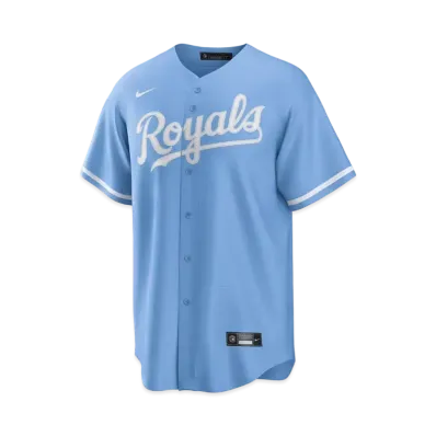 MLB x Nike Player Replica Uniforms Royals Greinke "Light Blue"