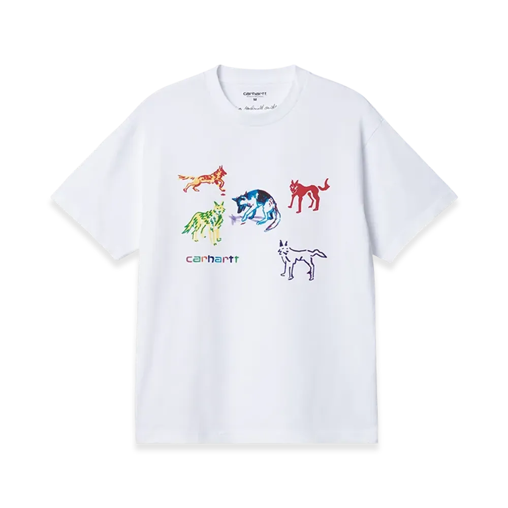 Carhartt WIP Ollie Mac Huskies T-Shirt "White"