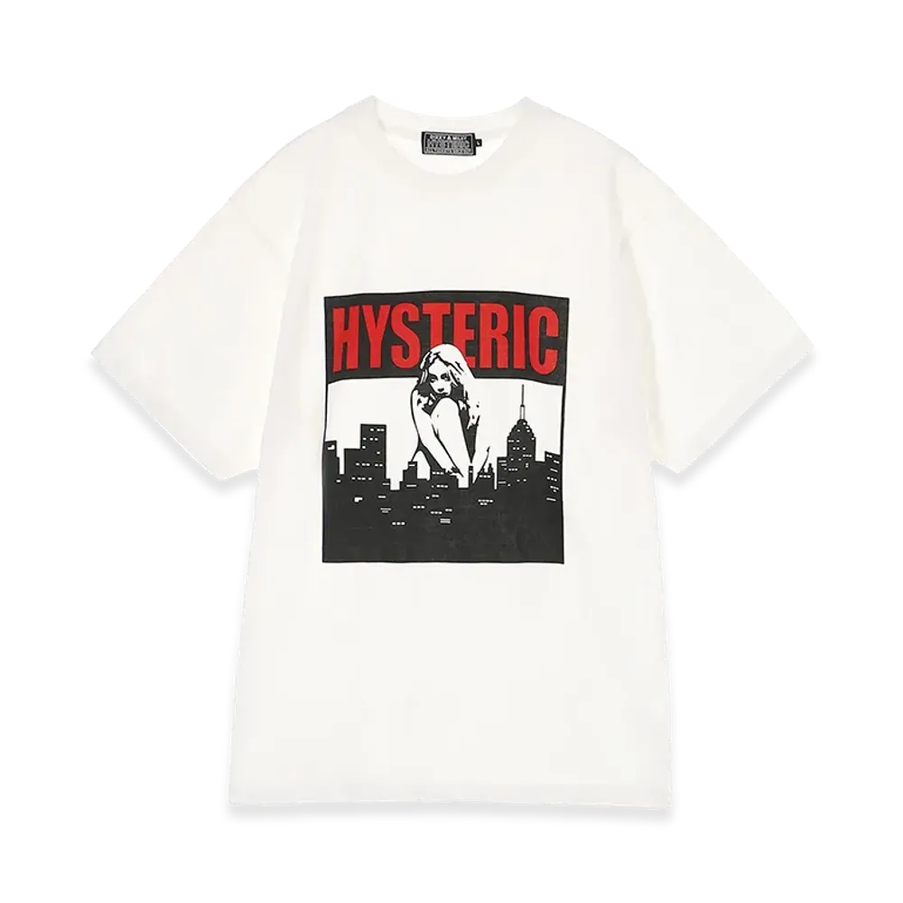 HYSTERIC GLAMOUR Hysteric City Tee "White"