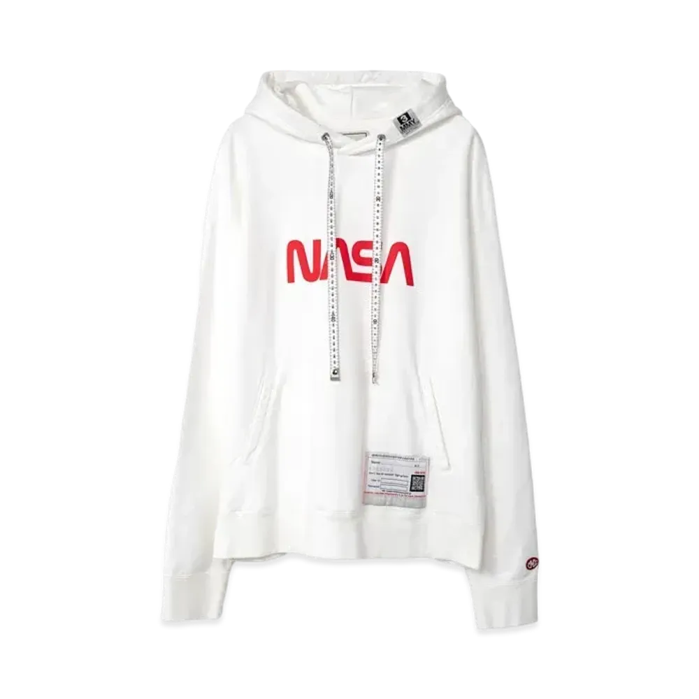 Maison MIHARA YASUHIRO NASA Printed Hoodie "White"