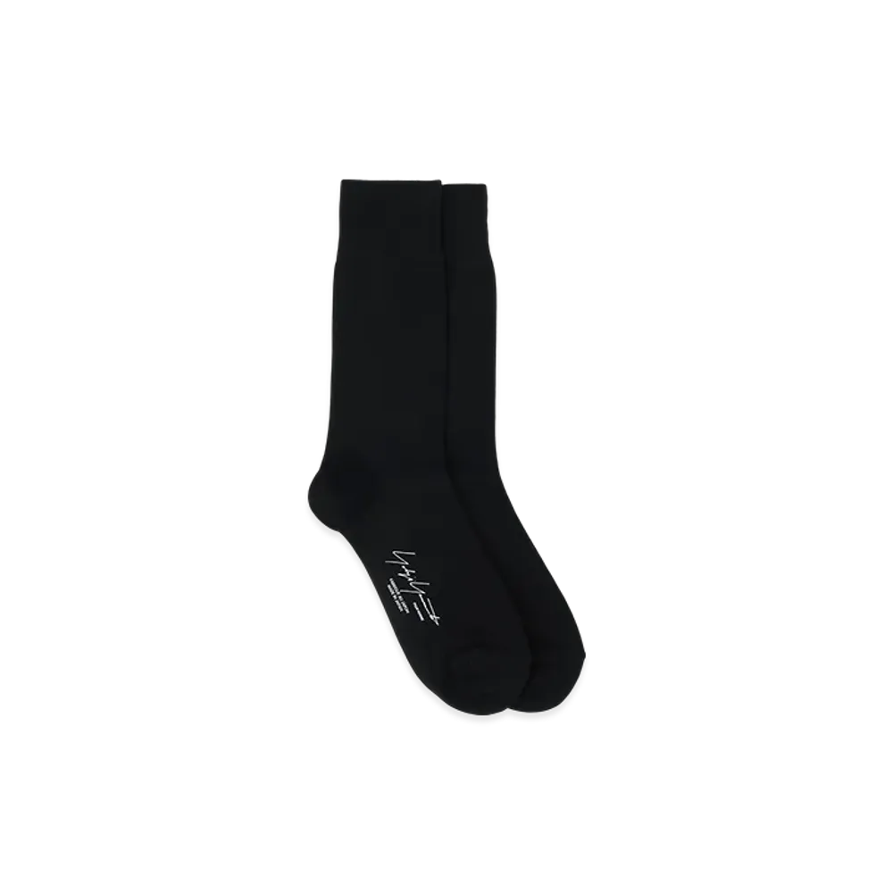 Yohji Yamamoto POUR HOMME Classic Socks "Black"