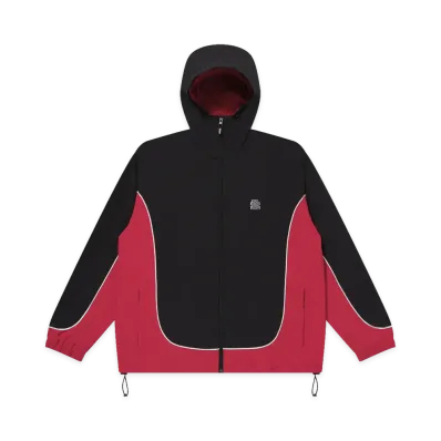 BlackEyePatch OG Label 2 Tone Track Hoodie "Black"