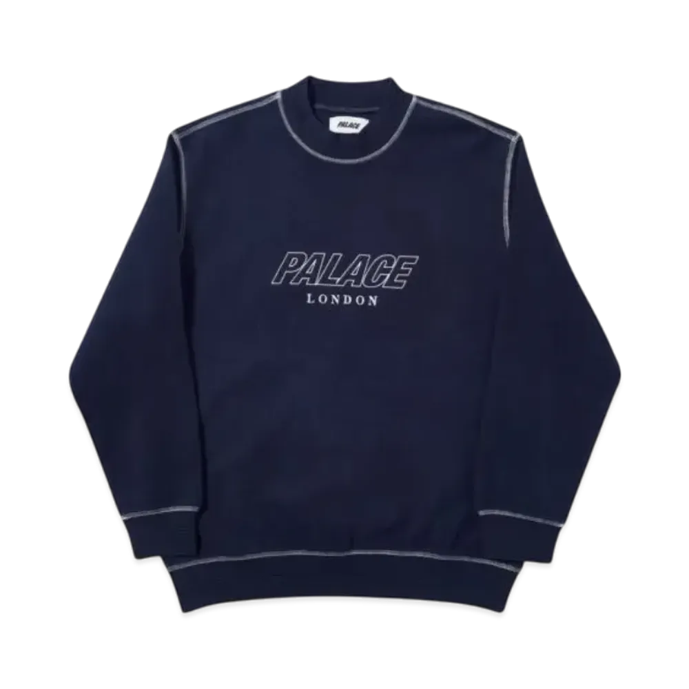 PALACE F-Lock Crew "Navy"