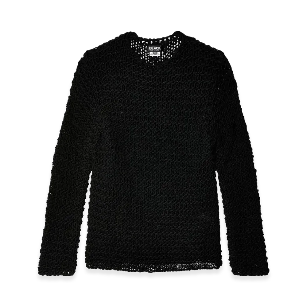 BLACK COMME des GARCONS Knit Sweater "Black"