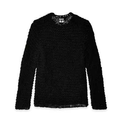 BLACK COMME des GARCONS Knit Sweater "Black"