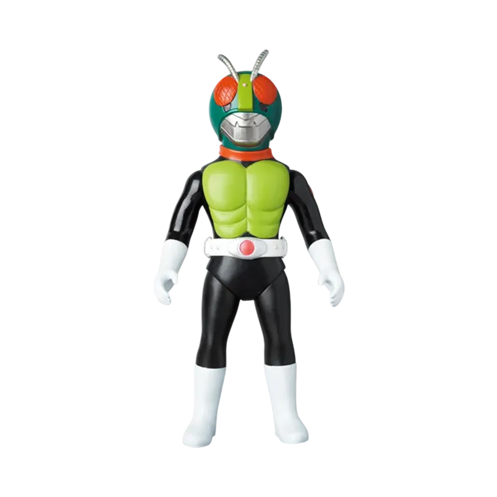 MEDICOM TOY "Toei Retro Sofvi Collection" -Masked Rider- Original Version Kamen Rider (Cover Color, Mask Removed)