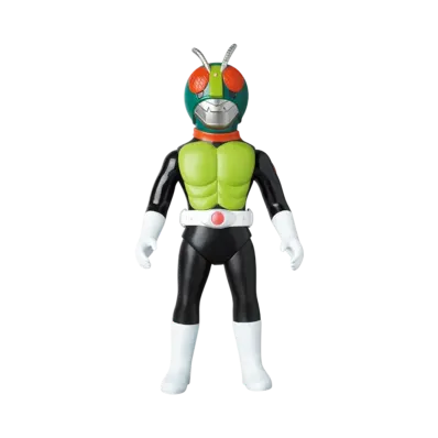 MEDICOM TOY "Toei Retro Sofvi Collection" -Masked Rider- Original Version Kamen Rider (Cover Color, Mask Removed)