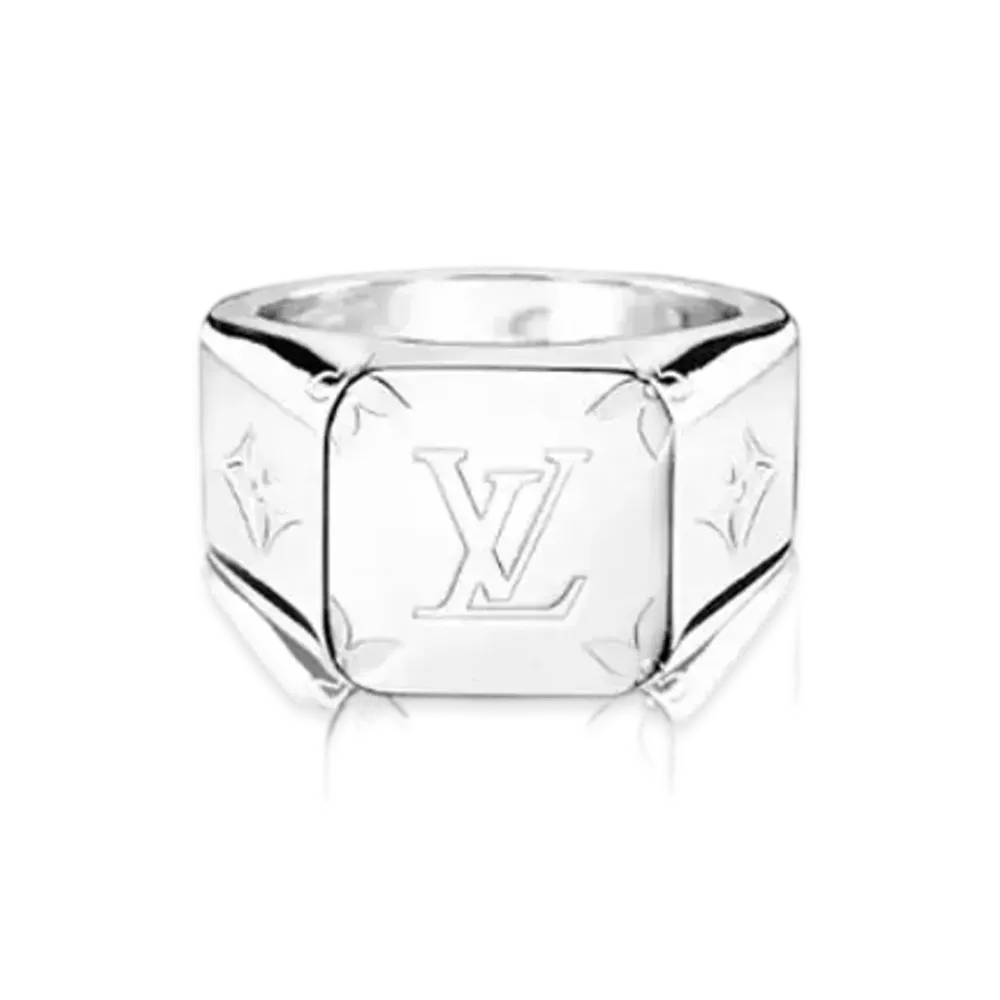 Louis Vuitton Monogram Signet Ring