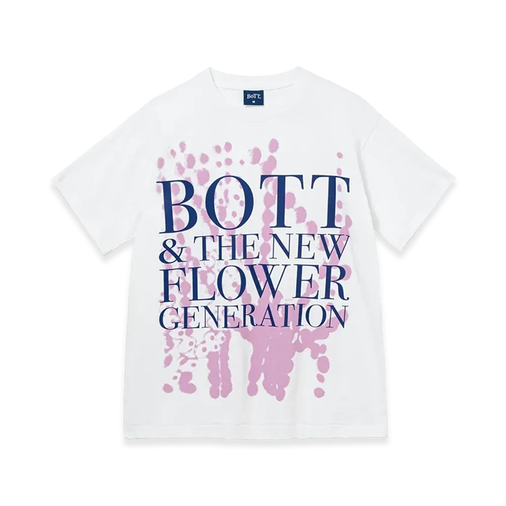 BOTT Flower Generation Tee "White"